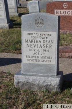 Martha "martha Dean" Abrams Neviaser