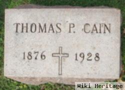 Thomas P Cain