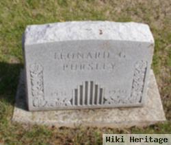 Leonard G Pursley