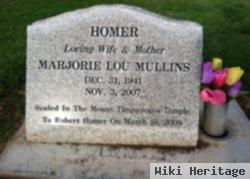 Marjorie Lou Mullins Homer