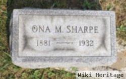 Ona Montgomery Sharpe