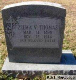 Zelma V Thomas