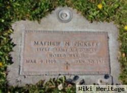 Mathew Norman Pickett