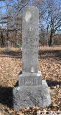 Frances Ann Allred Wright