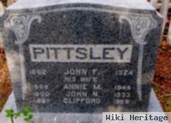 Annie M. Pittsley Pittsley
