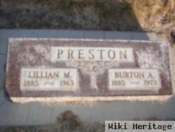 Lillian M Preston