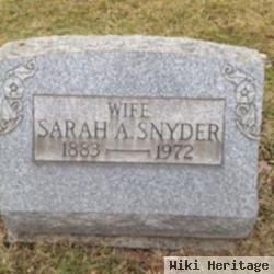 Sarah A. Snyder