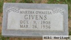 Martha Owaissa Givens