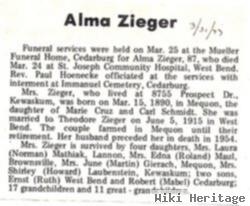 Alma Schmidt Zieger