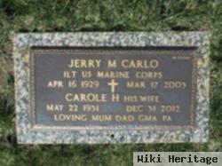 Lieut Jerry M. Carlo