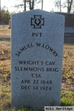 Samuel Warren Lowry, Ii