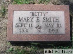 Mary E. "betty" Klenklen Smith