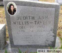 Judith Ann Willis Taylor
