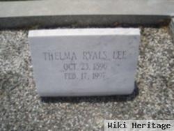 Thelma Ryals Lee