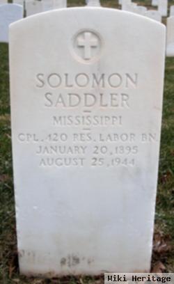 Solomon Saddler