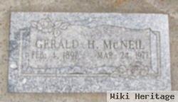 Gerald H Mcneil