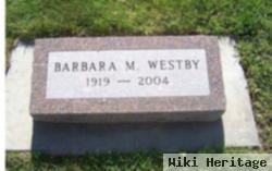 Barbara M Westby