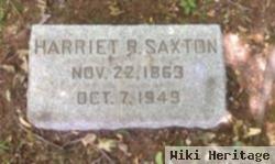 Harriet R. Saxton