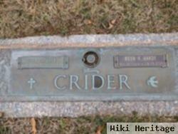 Ruth V. Hardy Crider