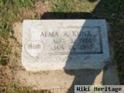 Alma A Kunz