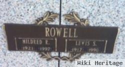 Lewis S Rowell