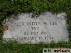 Alexander Wallace Lee