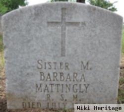 Sr Mary Barbara Mattingly