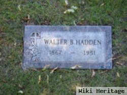 Walter Brown Hadden