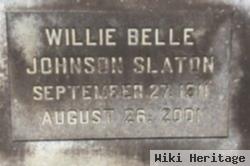 Willie Belle Johnson Slaton