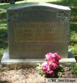 Margaret Ann Judd