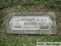 Herbert D. Snyder, Sr