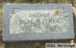 Irene M. Lyman