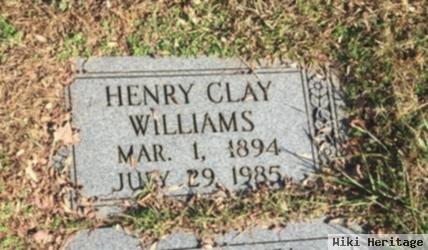 Henry Clay Williams