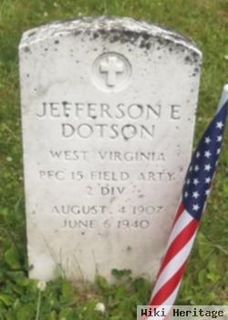 Jefferson E Dotson