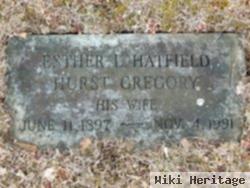 Esther L. Hatfield Gregory