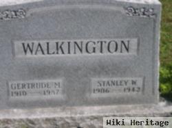 Stanley W Walkington