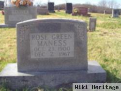 Rose Belle Green Maness