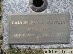 Calvin Davis Whitley