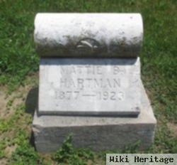 Mattie B Hayes Hartman