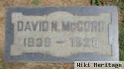 David Nelson Mccord