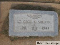 Lieut Cecil C Sheegog