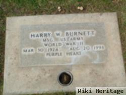 Harry W Burnett