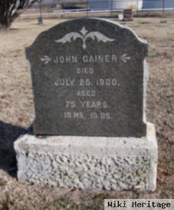 John Gainer