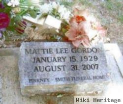 Mattie Lee Gordon