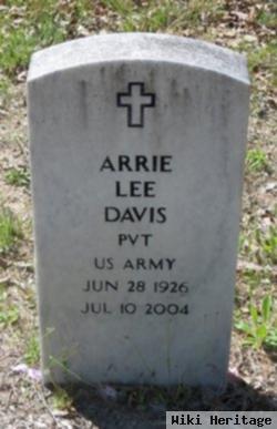 Arrie Lee Davis