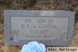 Infant Son Colley