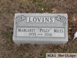 Margaret "peggy" Miles Lovins