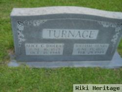 Alice G "dollie" Turnage