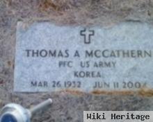 Pfc Thomas A. Mccathern