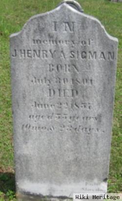 J. Henry Sigman